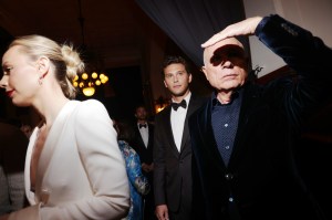 Cooper Koch at the Giorgio Armani Spring 2025 Ready-to-Wear show