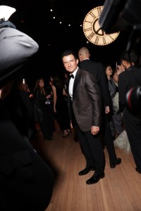 Orlando Bloom at the Giorgio Armani Spring 2025 Ready-to-Wear show