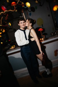 Sam Nivola and Iris Apatow