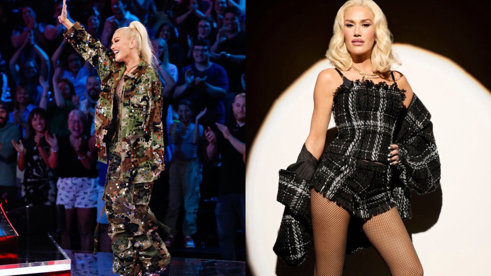 Gwen Stefani outfit on The Voice, style, Season 26