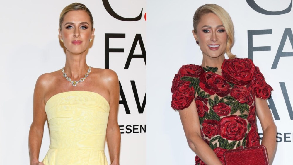 Nicky Hilton and Paris Hilton at 2024 CFDA Awards.