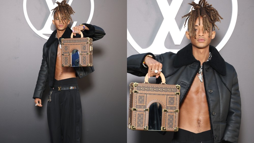 Jaden Smith, Paris Fashion Week, Louis Vuitton, Malle Arc de Triomphe