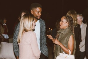 Nnamdi Asomugha and Kerry Washington
