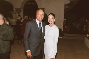Rick Caruso and Gianna Caruso