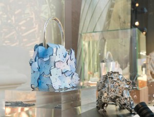The Louis Vuitton stand at Art Basel Paris at the Grand Palais.