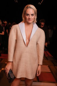 Noémie Merlant at the Louis Vuitton Spring 2025 ready-to-wear show