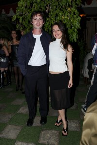 Logan Lerman and Analuisa Corrigan