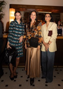 Anja Tyson, Pat Cleveland and Rati Sahi Levesque
