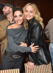 Sarah Shahi and Amber Valetta