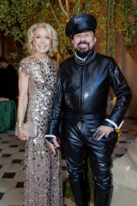 Christine Schwarzman and Peter Marino