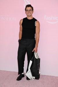 Antoni Porowski at the Victoria's Secret Fashion Show held at the Brooklyn Navy Yard on October 15, 2024 in New York, New York.
