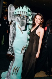 Ellie the Elephant and Aubrey Plaza