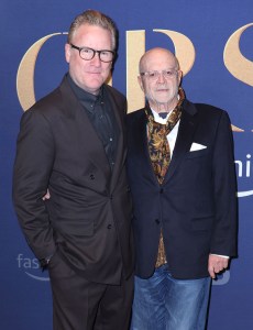 NEW YORK, NEW YORK - OCTOBER 29: Todd Syder and Millard Drexler attend the 2024 WWD Honors at Cipriani South Street on October 29, 2024 in New York City.  (Photo by Michael Loccisano/WWD via Getty Images)