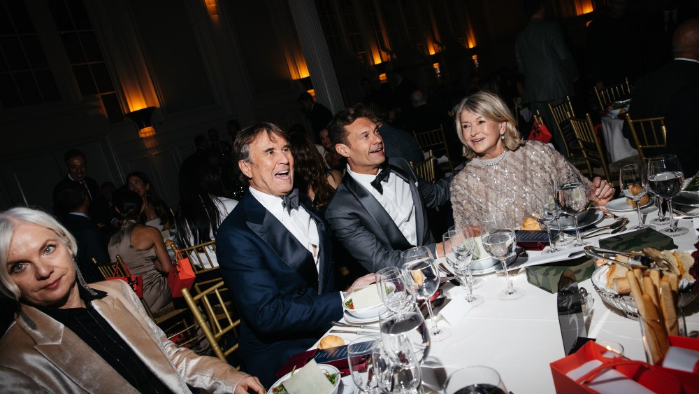 Brunello Cucinelli, Ryan Seacrest, and Martha Stewart