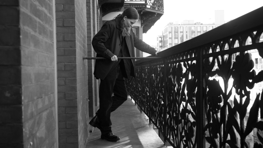 Eliot Sumner. Chelsea Hotel Balconym New York.