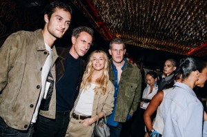 Oliver Green, Erik Torstensson, Sienna Miller and Wes Gordon.