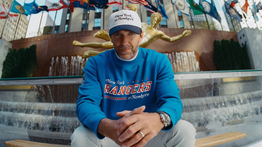 New York or Nowhere and the Rangers Team on Co-branded Collection