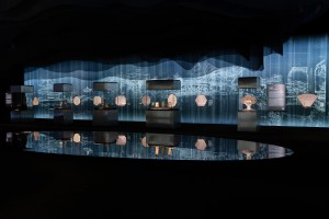 Inside the "Cartier, The Power of Magic" exhibition at Shanghai Museum.