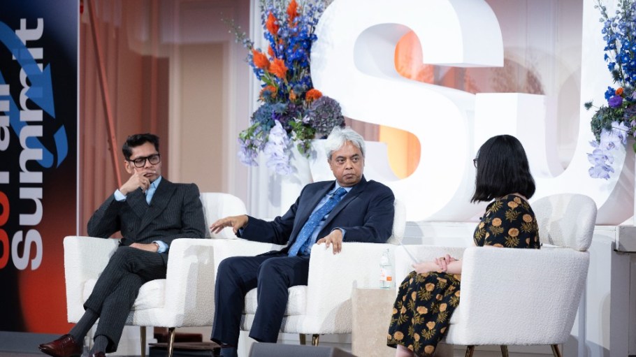 From left: Miran Ali, Anwar Hossain, Jasmin Malik-Chua.