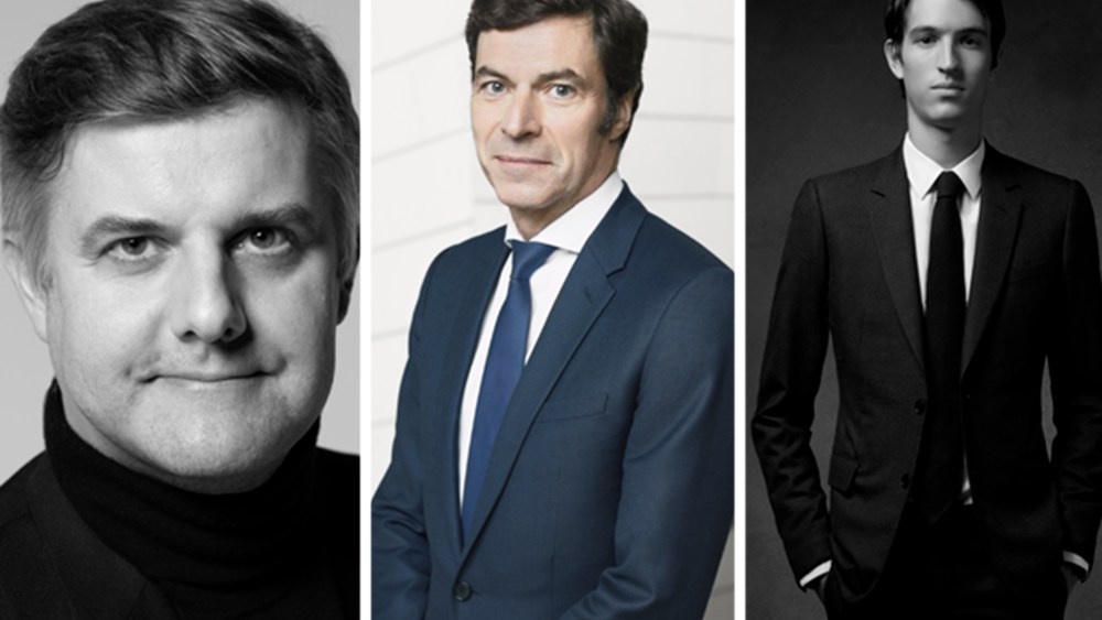 Charles Delapalme, Jean-Jacques Guiony and Alexandre Arnault.