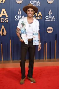 Niko Moon at The 58th Annual CMA Awards at Bridgestone Arena on November 20, 2024 in Nashville, Tennessee.