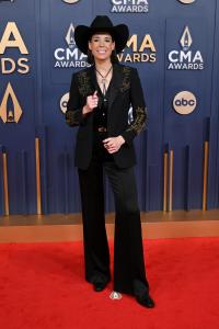 Danae Hays at The 58th Annual CMA Awards at Bridgestone Arena on November 20, 2024 in Nashville, Tennessee.
