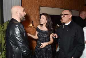 Serge Normant and Kristin Davis