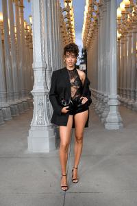 Reign Judge at 2024 LACMA Art+Film Gala at the Los Angeles County Museum of Art on November 2, 2024 in Los Angeles, California.