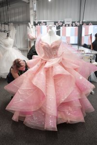 "Bubble Dress" for Glinda in "Wicked."