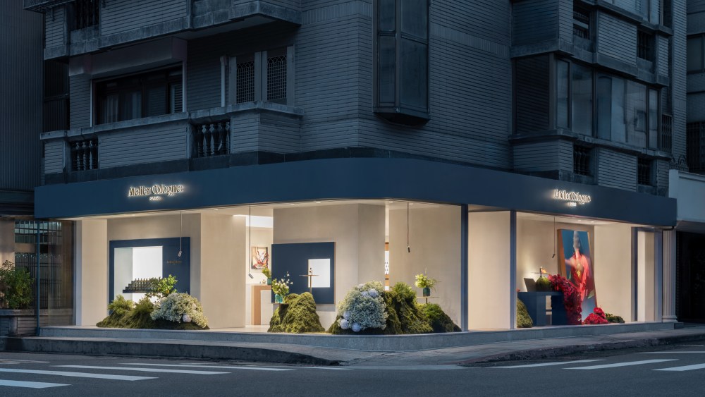 Atelier Cologne's flagship in Taipei.