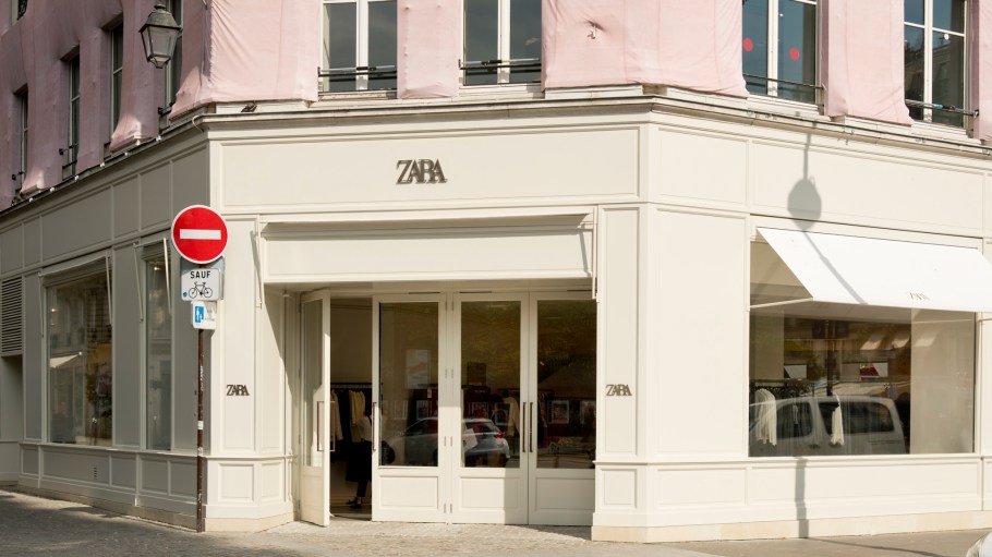 The Zara store on Rue de Rivoli in Paris