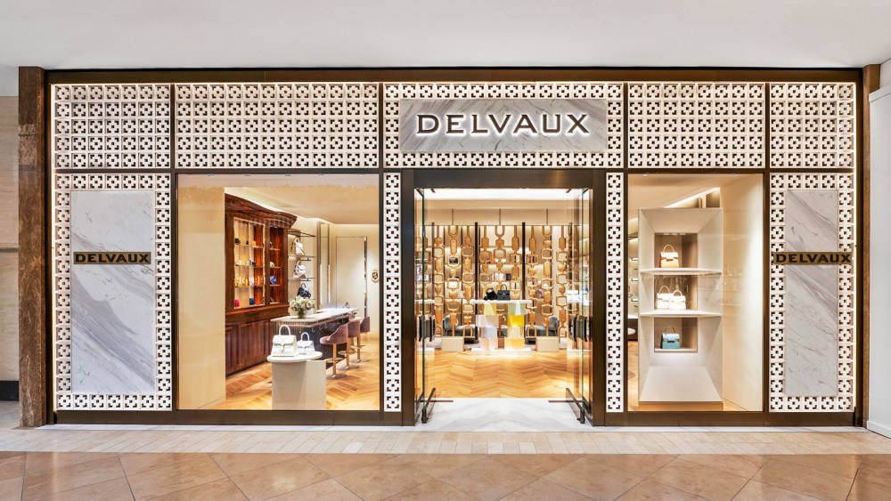 Delvaux's store at South Coast Plaza in Costa Mesa, Calif.