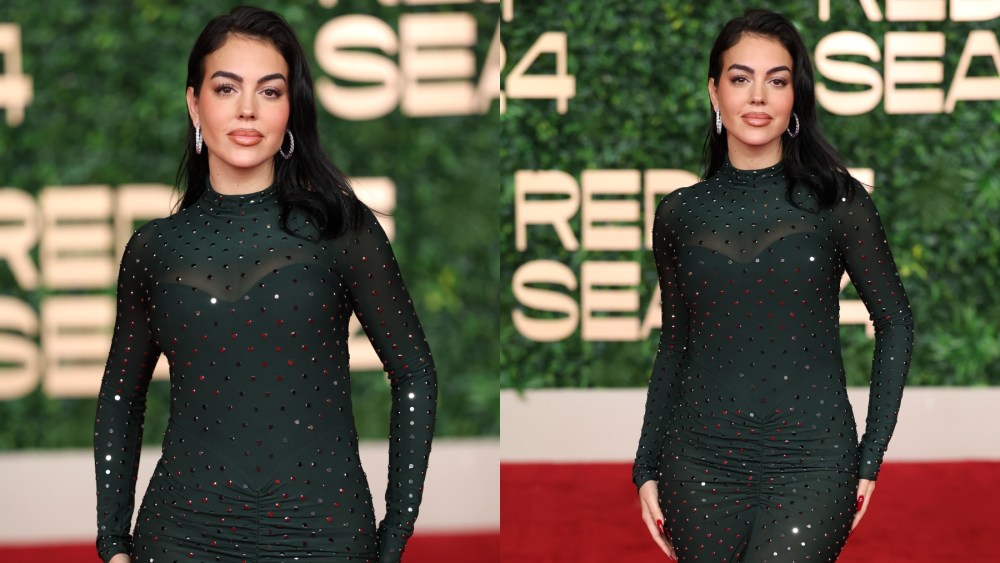 Georgina Rodriguez attends the Opening Ceremony of the Red Sea International Film Festival on Dec. 5 in Jeddah, Saudi Arabia, Alaïa, red carpet