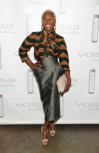 NEW YORK, NY - NOVEMBER 08:  Cynthia Erivo attends Voss Foundation's 2017 Women Helping Women Annual Luncheon honoring Cynthia Erivo and Tamron Hall on November 8, 2017 in New York City.  (Photo by Craig Barritt/Getty Images for Voss Foundation)