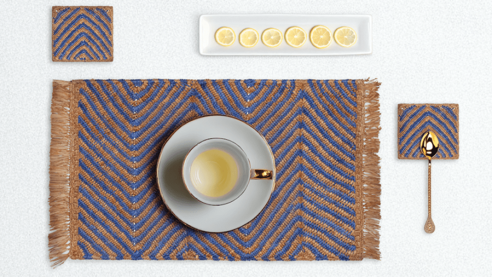 Pieces from the Made for a Woman x Interni home decor capsule collection.