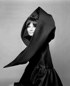 Gian Paolo Barbieri's most iconic photographs: Audrey Hepburn in Valentino, Rome, 1969.