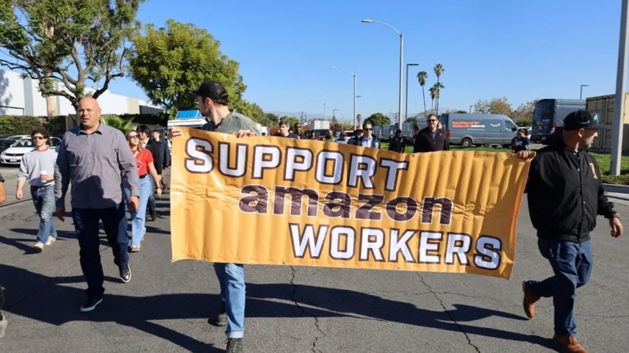 Employees at eight facilities say they will strike after Amazon didn't agree to bargaining dates for a union contract by Dec. 15.