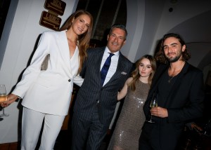 Anna Osceola, Jon Hamm and Kaitlyn Dever,