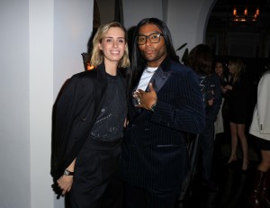 Carolina Cucinelli and Law Roach