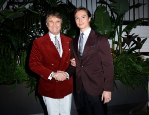 Brunello Cucinelli and Nicholas Chavez