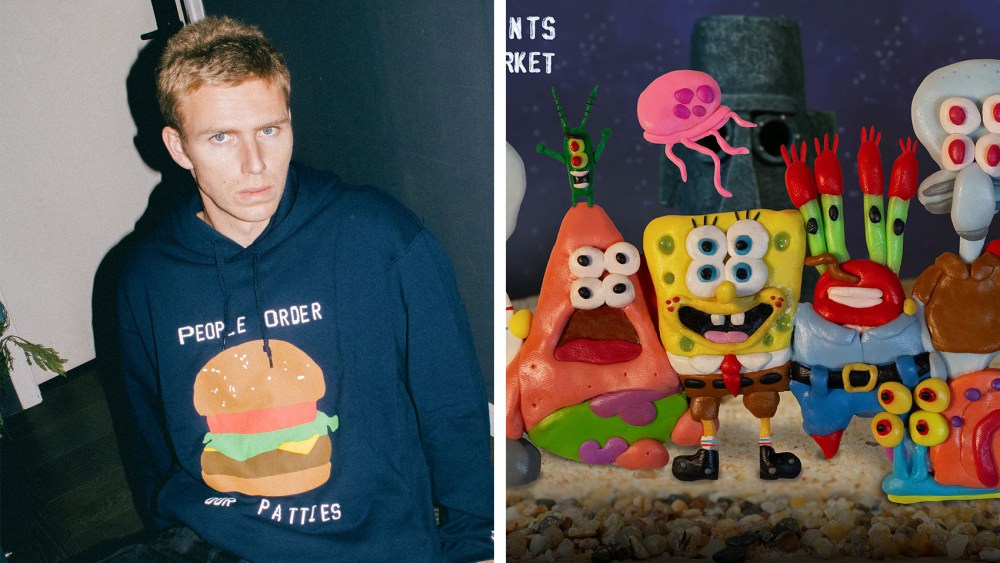 Uniqlo x SpongeBob SquarePants Cactus Plant Flea Market Campaign.