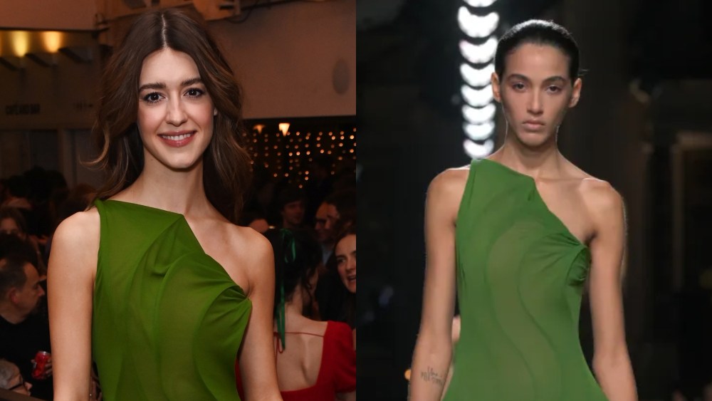 Daisy Edgar-Jones, Victoria Beckham, spring 2025 ready-to-wear collection