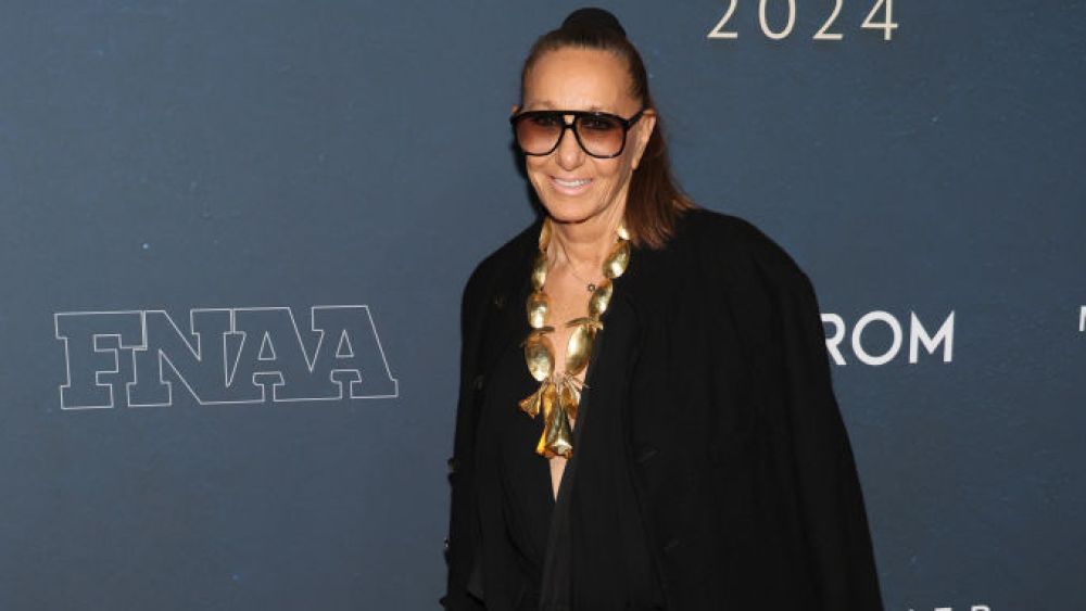 NEW YORK, NEW YORK - DECEMBER 04: Donna Karan attends the 38th Annual Footwear News Achievement Awards at Cipriani South Street on December 04, 2024 in New York City. (Photo by Dia Dipasupil/Getty Images)