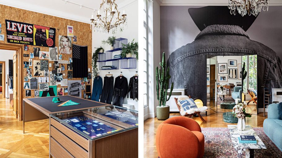 Levi’s gave a peek into its latest Haus of Strauss in Paris on the brand’s blog, Off the Cuff.