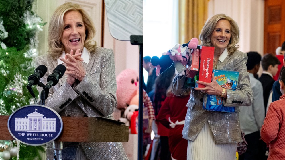 Jill Biden, Toys for Tots, White House