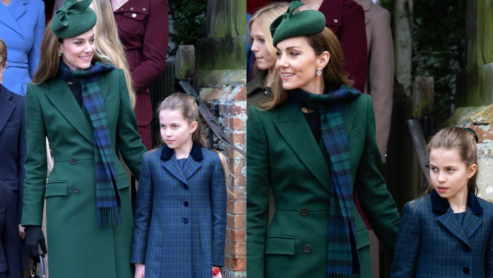 Kate Middleton, Alexander McQueen, Princess Charlotte, Gianvito Rossi, Christmas Day, Sandringham, British royal family