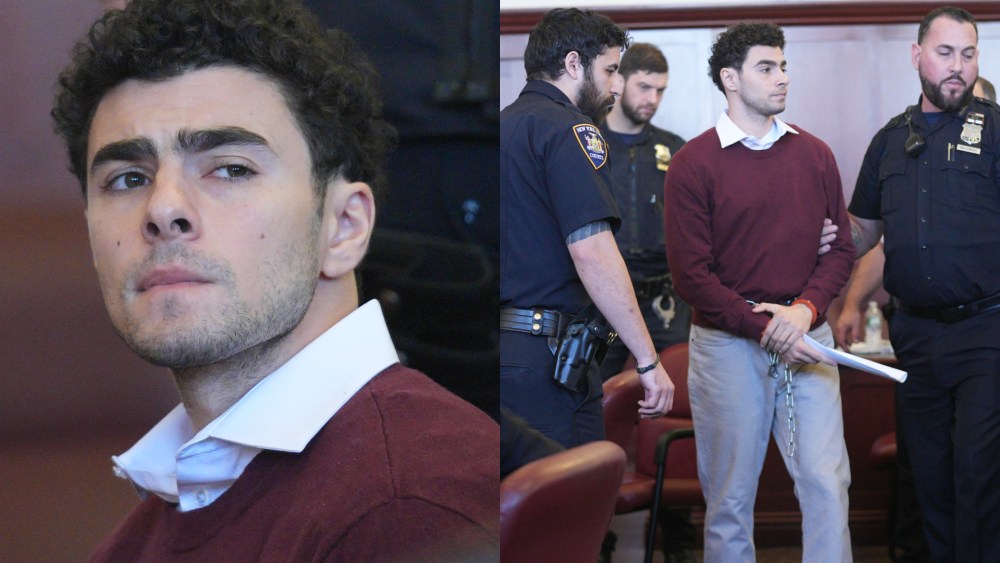 Luigi Mangione appears for his arraignment at Manhattan Criminal Court on Dec. 23, 2024, in New York City.