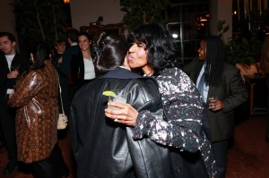 Lauren Romero and Pauletta Washington