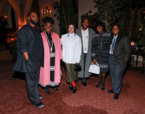 John David Washington, LaTanya Richardson Jackson, Lauren Romero, Malcolm Washington, Pauletta Washington and Katia Washington
