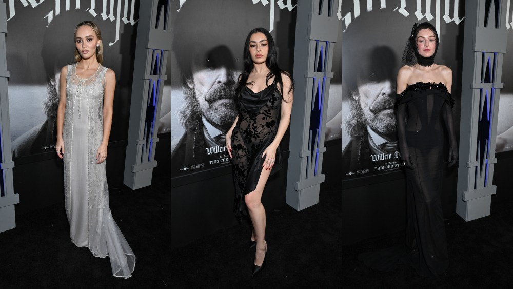 Lily-Rose Depp, Emma Corrin, Miu Miu, Charli XCX, Rodarte, Nosferatu, Los Angeles, premiere, red carpet